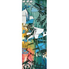 Ashkal, 12 x 36 Inch, Acrylic on Canvas, Figurative Painting, AC-ASH-333